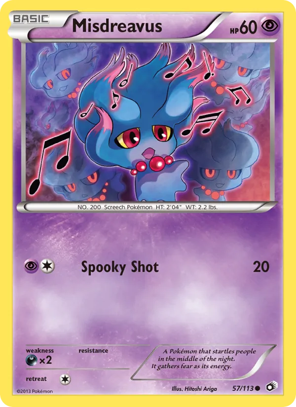 Misdreavus Legendary Treasures 57/113