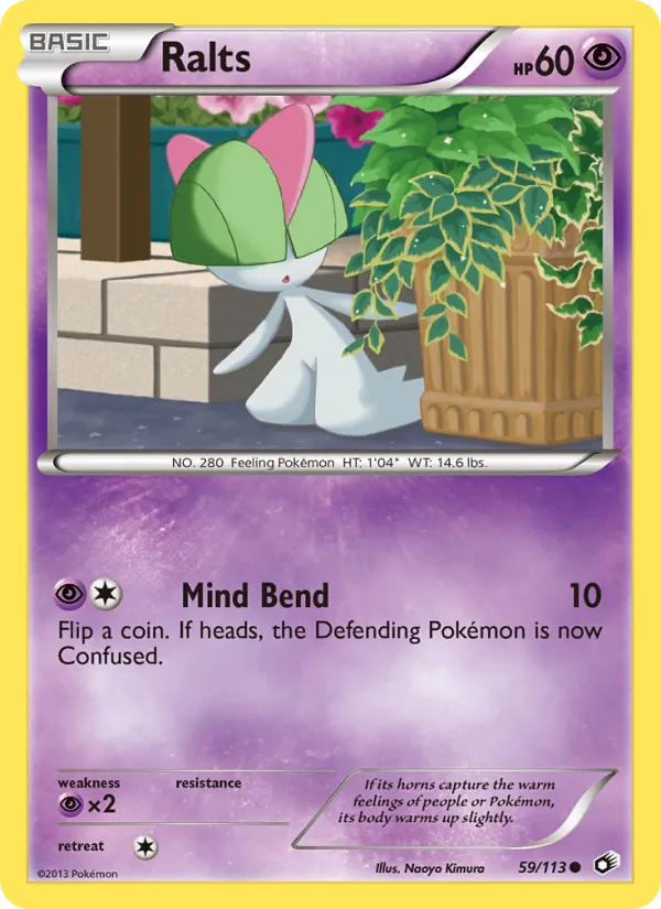 Ralts Legendary Treasures 59/113