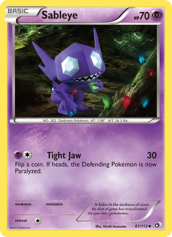 Sableye Legendary Treasures 61/113