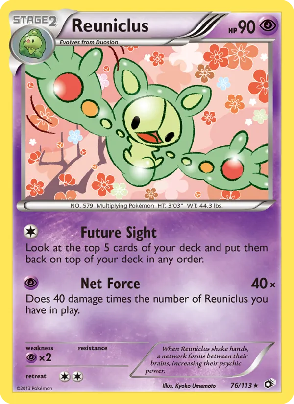 Reuniclus Tesouros Lendários 76/113