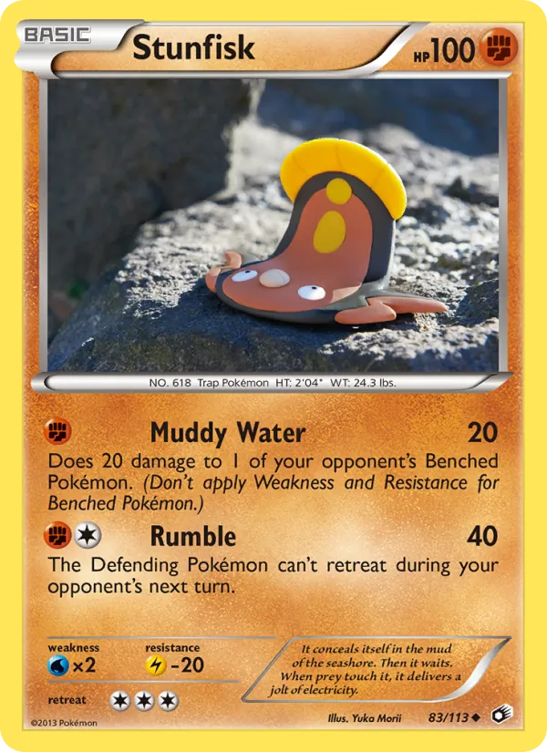 Stunfisk Legendary Treasures 83/113