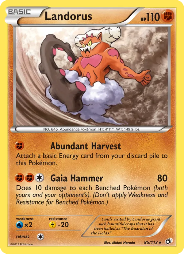 Landorus Tesouros Lendários 85/113