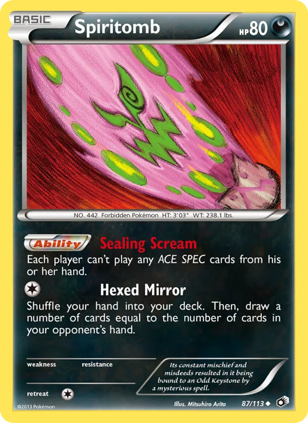 Spiritomb Legendary Treasures 87/113