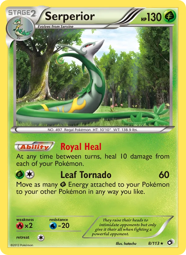 Serperior Legendary Treasures 8/113