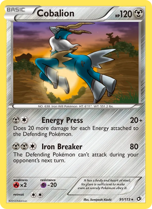 Cobalion Legendary Treasures 91/113