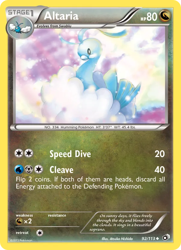 Altaria Tesouros Lendários 92/113