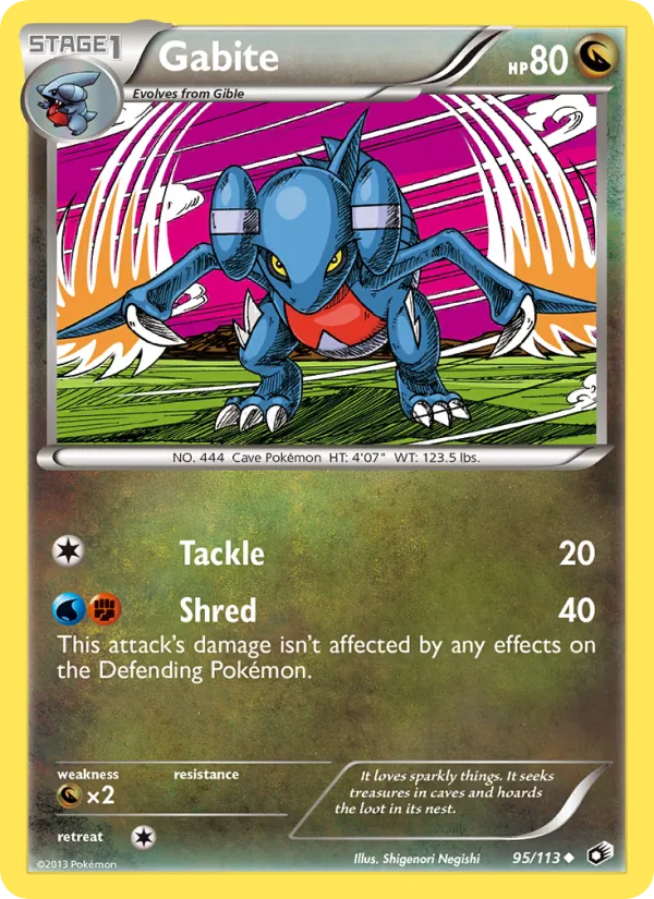 Gabite Legendary Treasures 95/113