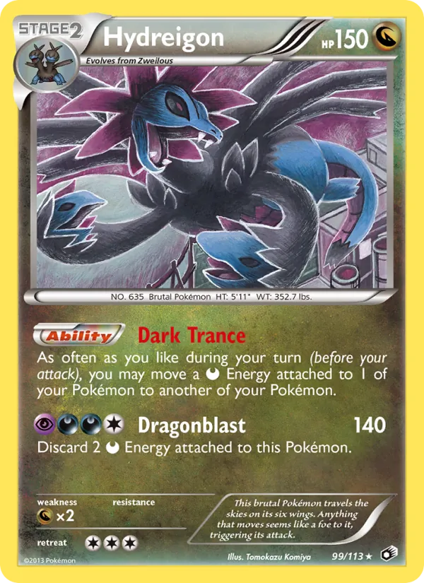 Hydreigon Legendary Treasures 99/113