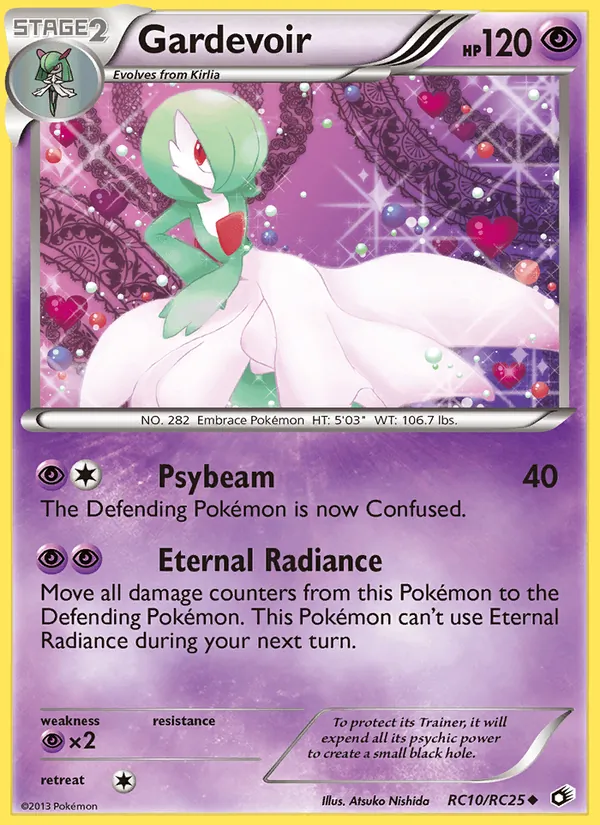 Gardevoir Tesouros Lendários RC10/113