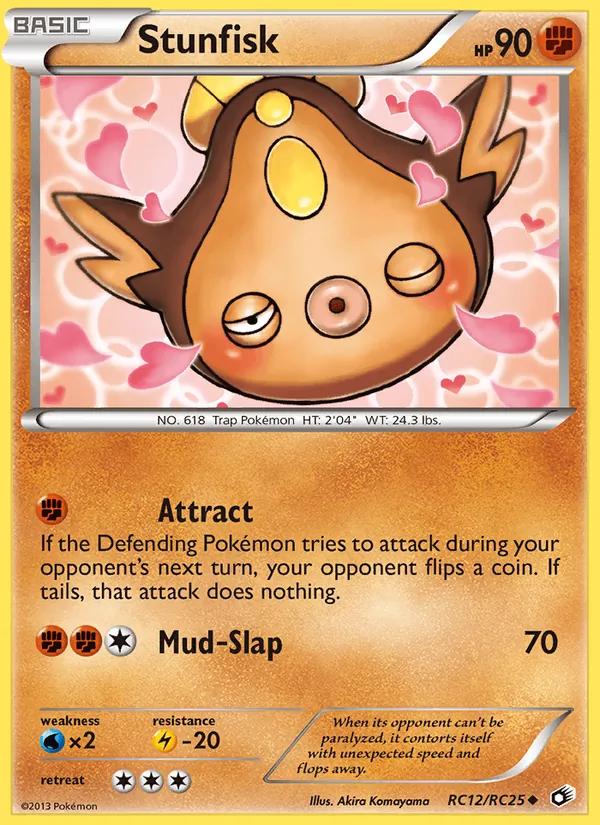 Stunfisk Legendary Treasures RC12/113