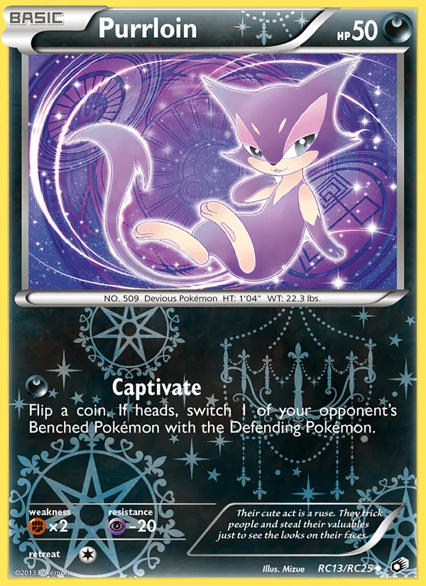 Purrloin Legendary Treasures RC13/113