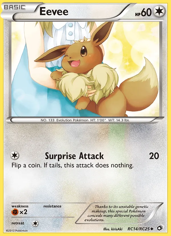 Eevee Legendary Treasures RC14/113