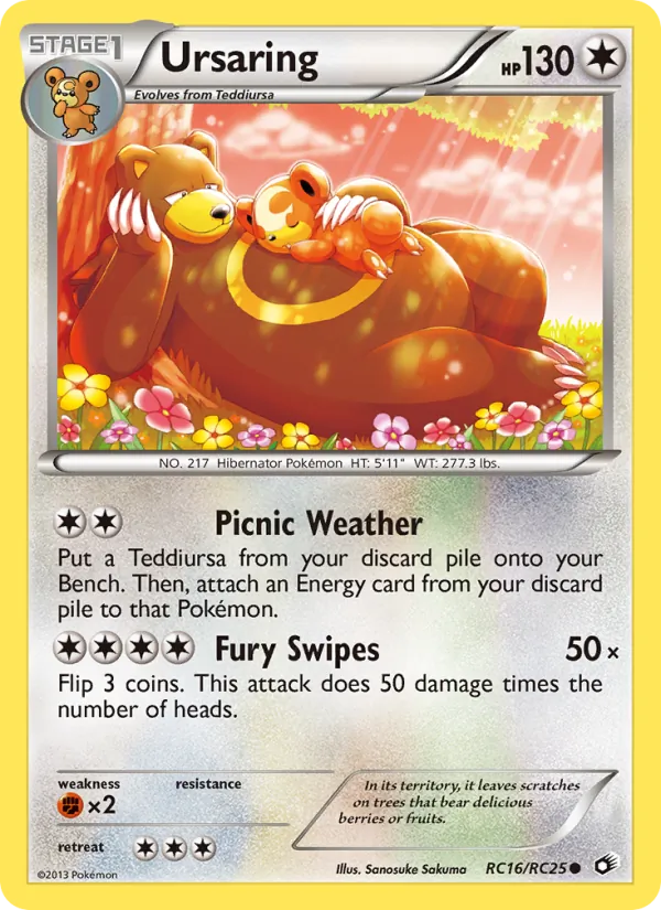 Ursaring Legendary Treasures RC16/113