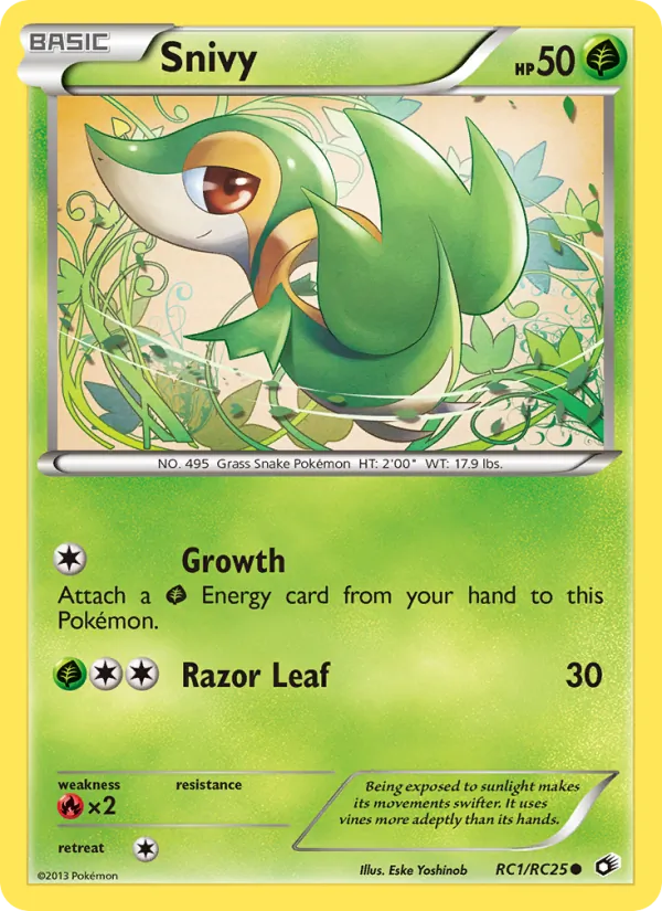 Snivy Legendary Treasures RC1/113