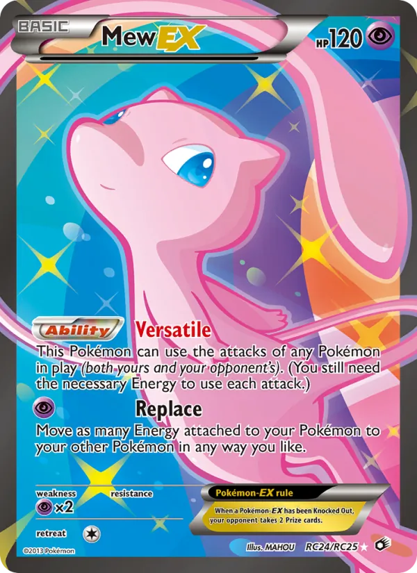 Mew-EX Legendary Treasures RC24/113