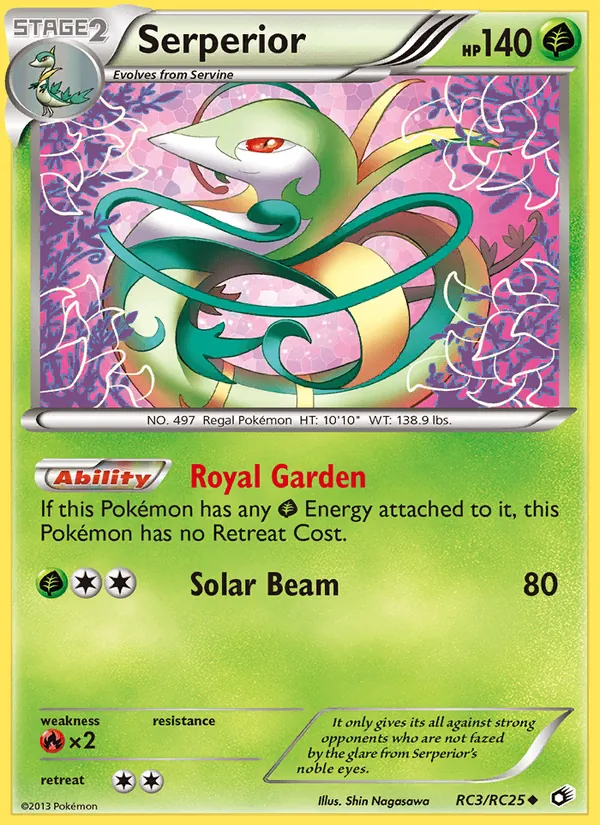 Serperior Legendary Treasures RC3/113