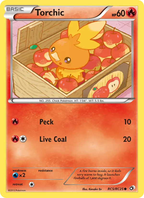 Torchic Legendary Treasures RC5/113