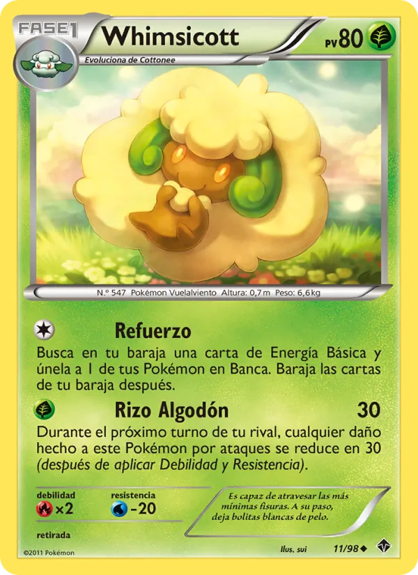 Whimsicott Fuerzas Emergentes 11/98