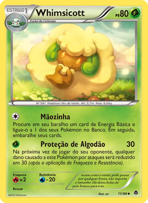 Whimsicott Poderes Emergentes 11/98