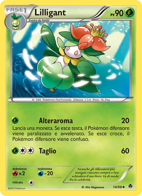 Lilligant Nuove Forze 14/98