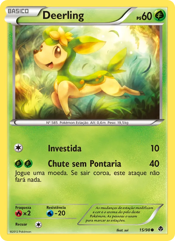 Deerling Poderes Emergentes 15/98