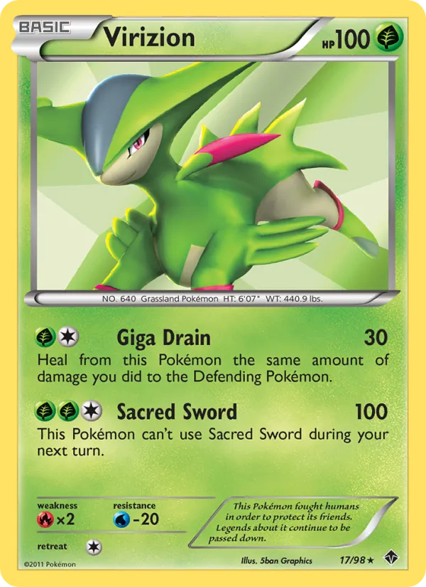 Virizion Emerging Powers 17/98