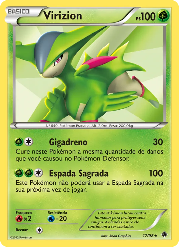 Virizion Poderes Emergentes 17/98