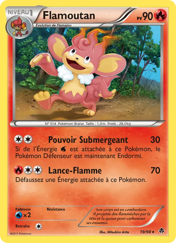 Flamoutan Pouvoirs Émergents 19/98