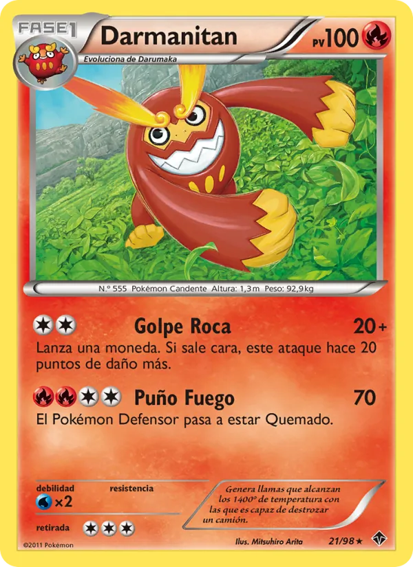 Darmanitan Fuerzas Emergentes 21/98