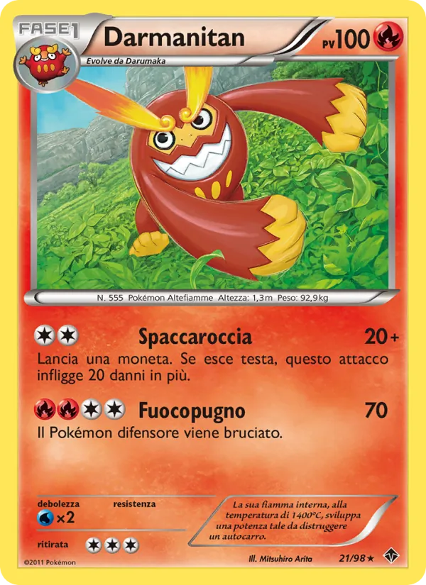 Darmanitan Nuove Forze 21/98