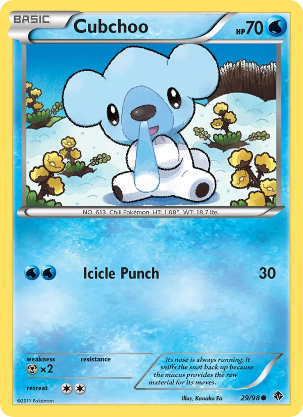 Cubchoo Emerging Powers 29/98