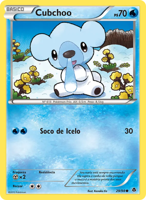 Cubchoo Poderes Emergentes 29/98