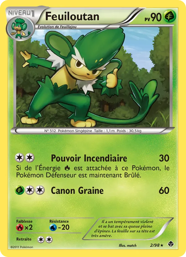 Feuiloutan Pouvoirs Émergents 2/98