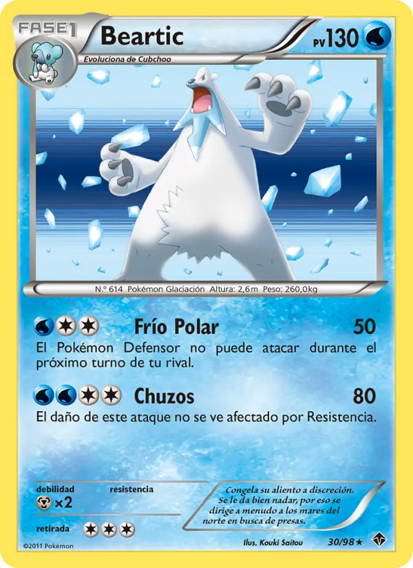 Beartic Fuerzas Emergentes 30/98