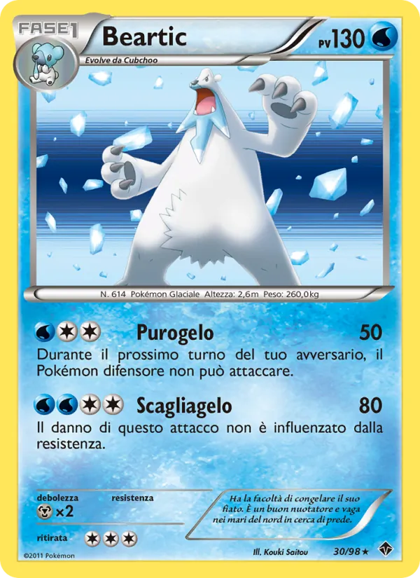 Beartic Nuove Forze 30/98