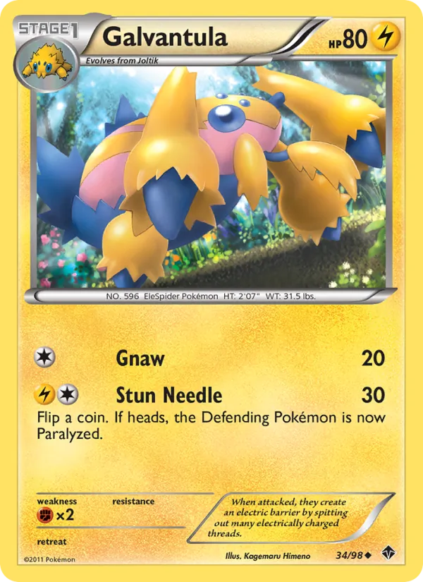 Galvantula Emerging Powers 34/98