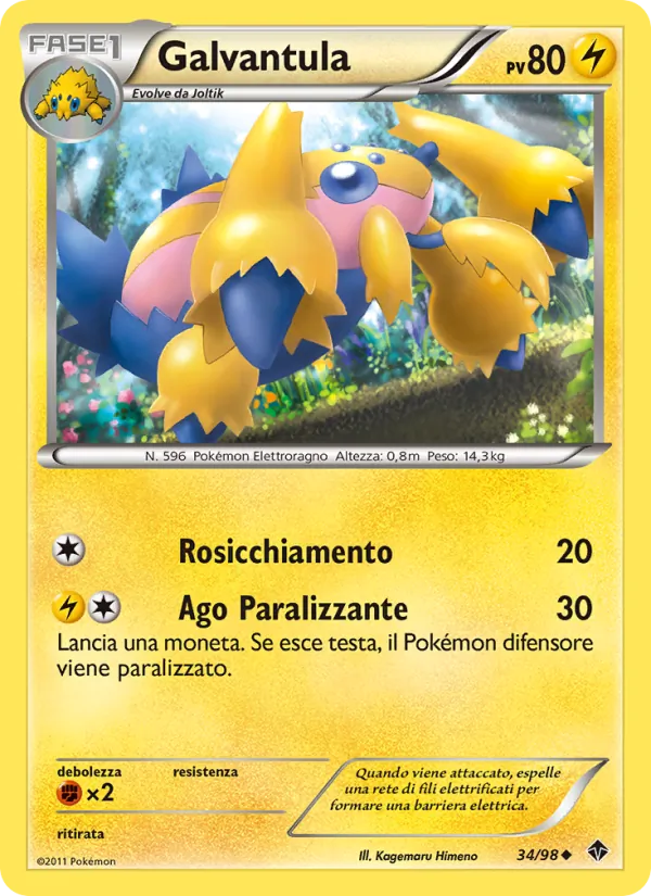 Galvantula Nuove Forze 34/98