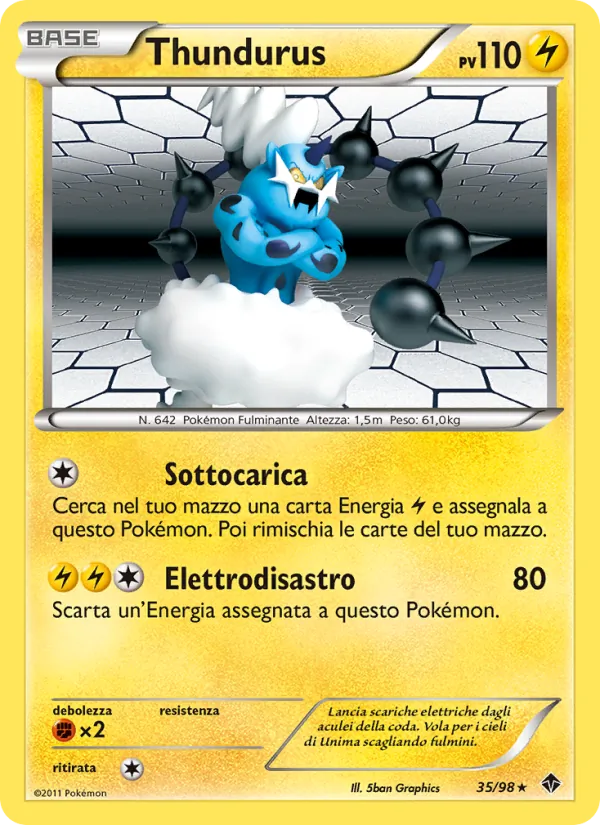 Thundurus Nuove Forze 35/98