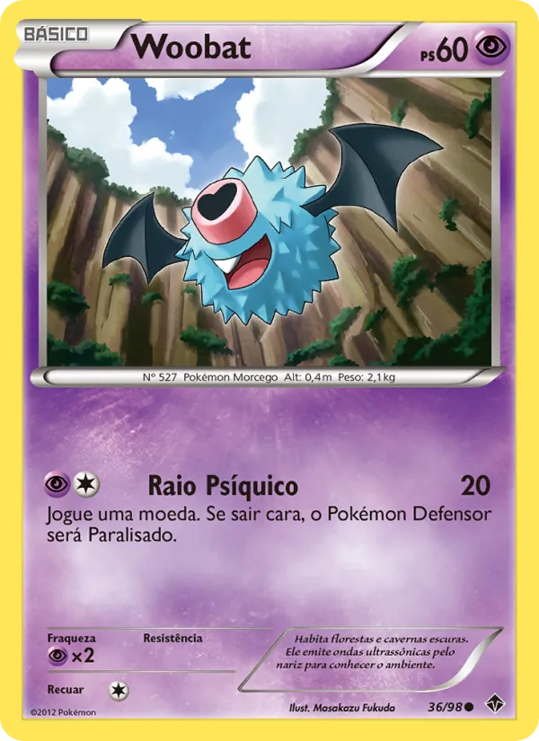 Woobat Poderes Emergentes 36/98