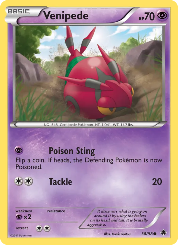 Venipede Emerging Powers 38/98
