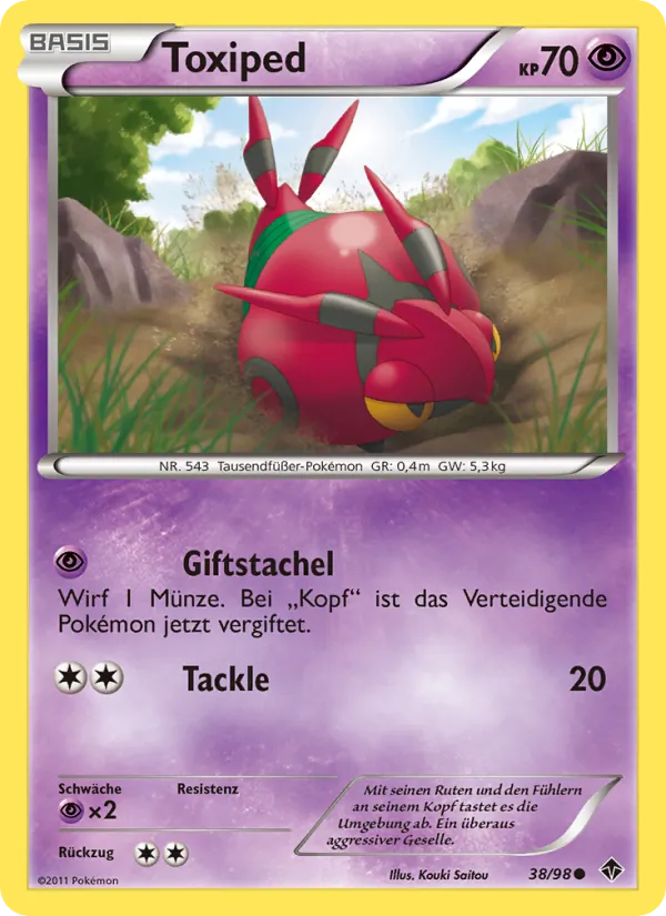 Toxiped Aufstreben der Mächtigen 38/98