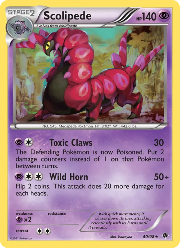 Scolipede Emerging Powers 40/98