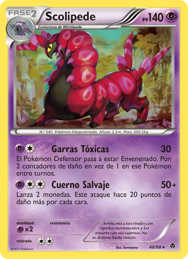 Scolipede Fuerzas Emergentes 40/98