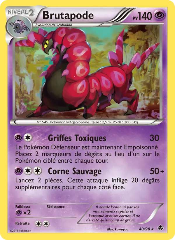 Brutapode Pouvoirs Émergents 40/98