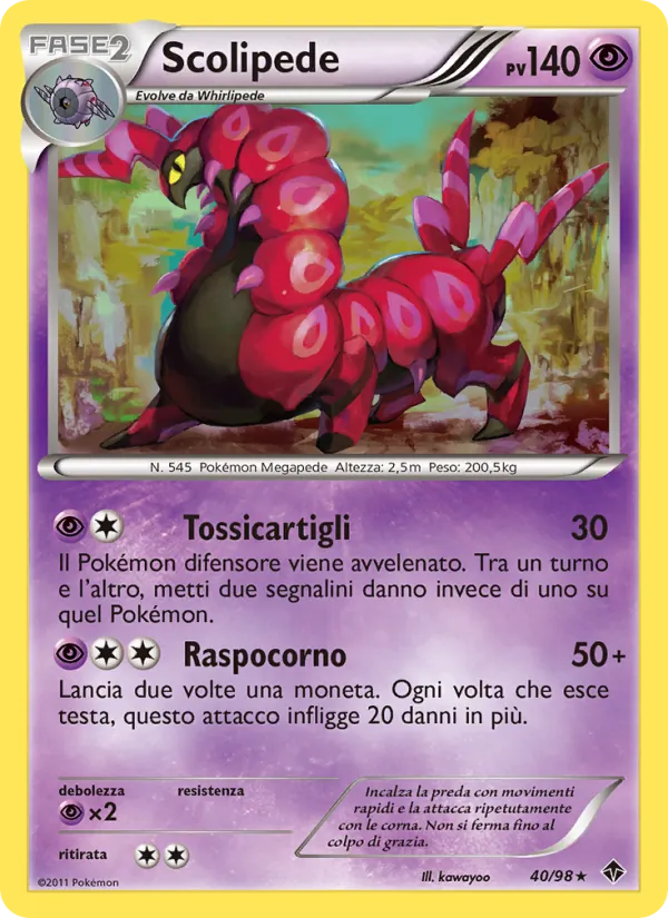 Scolipede Nuove Forze 40/98