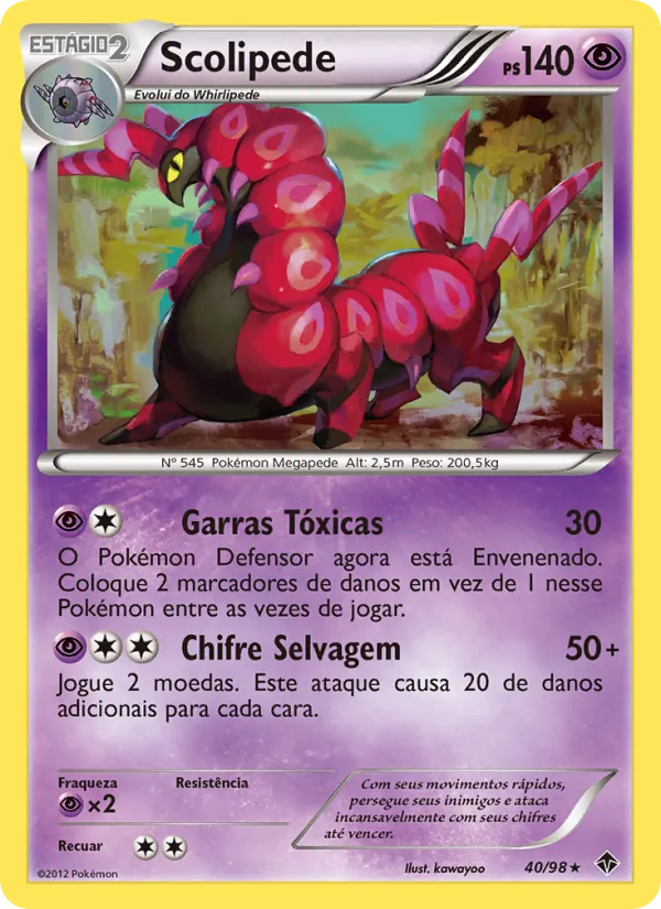 Scolipede Poderes Emergentes 40/98