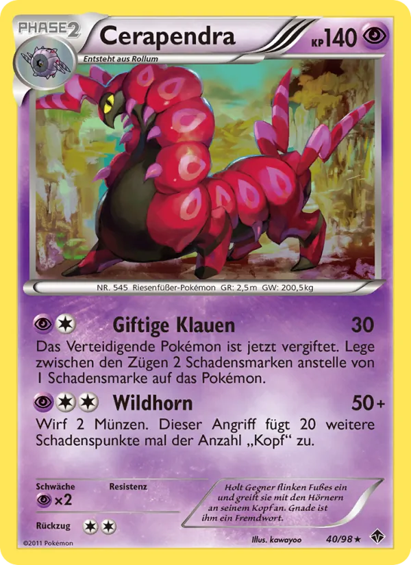 Cerapendra Aufstreben der Mächtigen 40/98