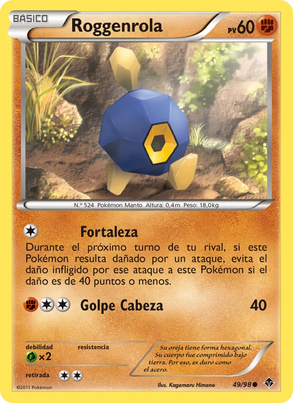 Roggenrola Fuerzas Emergentes 49/98