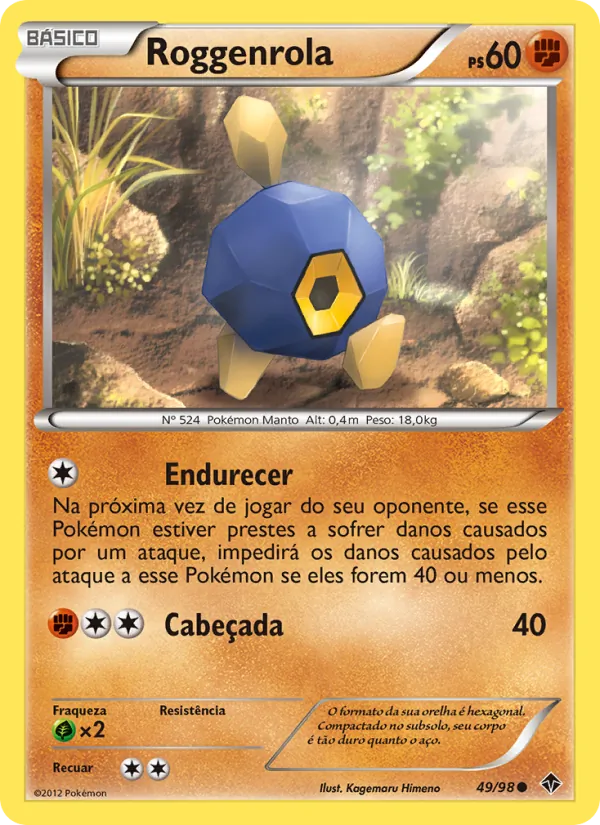 Roggenrola Poderes Emergentes 49/98