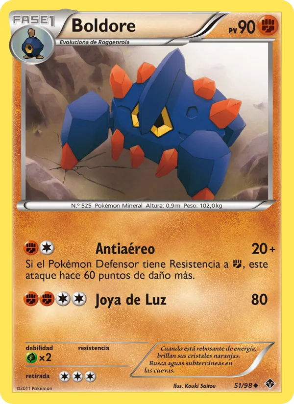 Boldore Fuerzas Emergentes 51/98